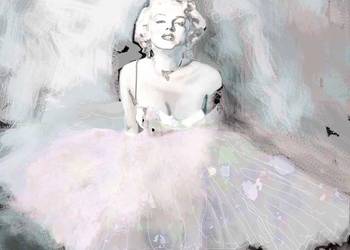 obraz z baletnicą Marilyn Monroe baletnica grafikiobrazy.pl na sprzedaż  Ignatki