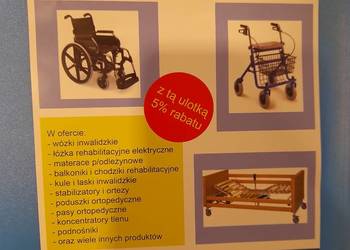 Balkoniki Rehabilitacyjne / Kule Inwalidzkie / Wózki Wynajem na sprzedaż  Warszawa