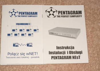 Sprzedam instrukcje instalacji i obsługi PENTAGRAM NEsT PEN na sprzedaż  Konin