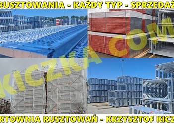 Komplet RUSZTOWANIE do elewacji dociepleń Rusztowania 214m2 na sprzedaż  Słupsk