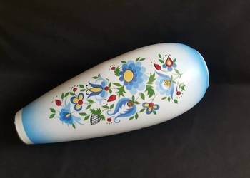 Stary wielki wazon 42 cm porcelana Lubiana wzór Kaszubski design PRL na sprzedaż  Siemianowice Śląskie