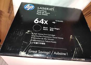 Toner oryginał HP CC364XD  64X 1 sztuka na sprzedaż  Kotomierz