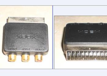 adapter euro video audio kabla Xbox Classic na sprzedaż  Olkusz