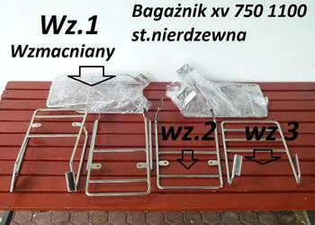 Bagażnik yamaha virago xv 750 xv 1100 podwujnie wzmocniony na sprzedaż  Radomyśl Wielki