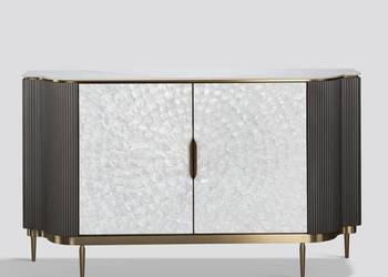 Komoda złota Champion Glamour Premium 150x40x88 grafitowa na sprzedaż  Golkowice