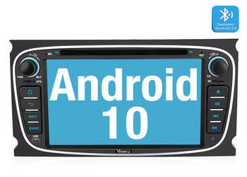 Radio Samochodowe 2DIN DVD Nawigacja GPS Android WIFI d FORD, używany na sprzedaż  Białystok