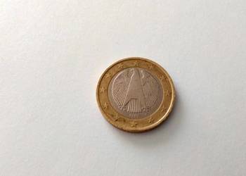 Używany, Moneta 1 Euro 2002 z Orłem Niemcy  Literka J Orzeł Federalny na sprzedaż  Radom