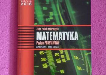 Zbiór zadań maturalnych matematyka Matura edycja 2016 na sprzedaż  Wrocław