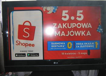 LG 37LC51 TELEWIZOR 37&quot; PLAMA NA MATRYCY, używany na sprzedaż  Nowy Sącz