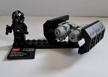 Używany, Lego Star Wars - 75008 - TIE Bomber &amp; Asteroid Field na sprzedaż  Dąbrowa Górnicza