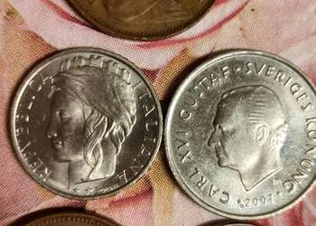 Atrakcyjne monety, Euro centy, euro, złot... na sprzedaż  Gliwice