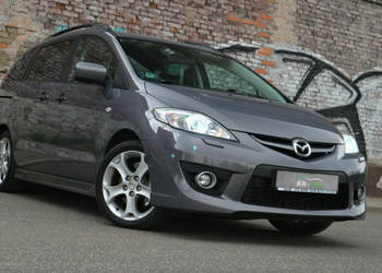 Mazda 5 2,0 16 V-Nawigacja-Grzane Fotele-Skóra-Elektryczne Drzwi I (2005-2… na sprzedaż  Bytom