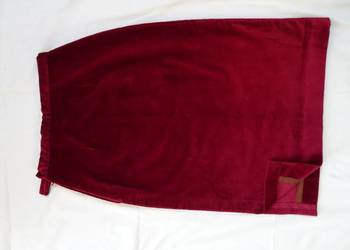 spódnica ołówkowa Aksamit Bawełna vintage 34 36 na sprzedaż  Nowy Sącz
