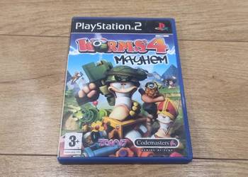 Używany, GRA Worms 4 Mayhem PS2 | angielska wersja | Play Station na sprzedaż  Kraków