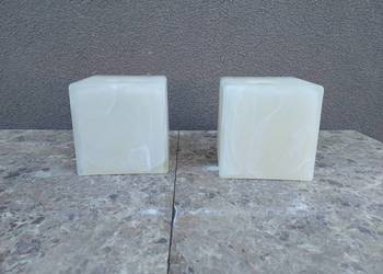 nr9 Klosze 2szt lampy sufitowej szkło 10x10x10cm w stylu art deco, używany na sprzedaż  Tczew