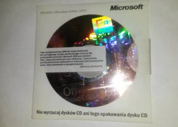 Microsoft  Office Basic EDITION 2003 na sprzedaż  Poznań