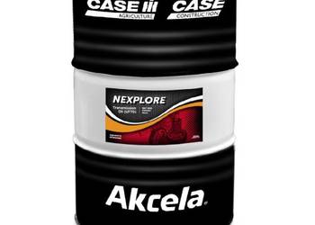 Olej Akcela Nexplore 200l beczka oryginalny do skrzyni Case Steyr Promocja, używany na sprzedaż  Dobrzejewice