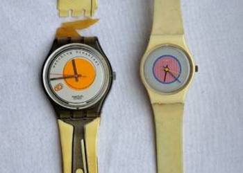 Zegarki Swatch Swiss dwie sztuki na sprzedaż  Brzesko