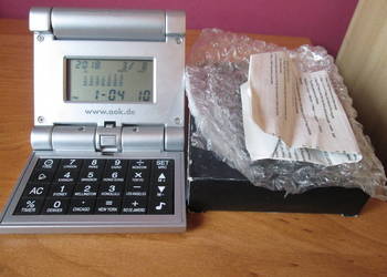 Kalkulator-kalendarz i zegarek z alarmem na sprzedaż  Gdańsk