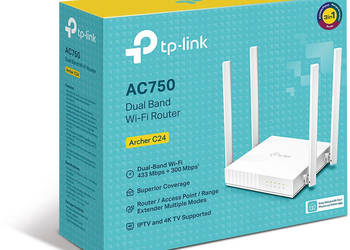 Sprzedam Nowy Router TP-Link Archer C24 AC750 na sprzedaż  Białystok