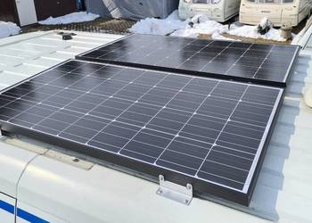 Montaż Panel Słoneczny Solar Fotowoltaika Przyczepka kemping na sprzedaż  Lublin