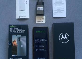Używany, Motorola moto g13 Lavender Blue 4+128 GB na gwarancji stan idealny na sprzedaż  Wrocław