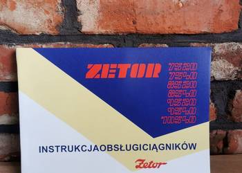 Instrukcja Obsługi Zetor 7520 7540 8520 8540 9520 9540 10540 na sprzedaż  Kępno