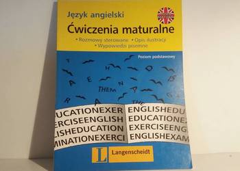 Używany, Język angielski. Ćwiczenia maturalne LANGENSCHEIDT. Matura na sprzedaż  Warta