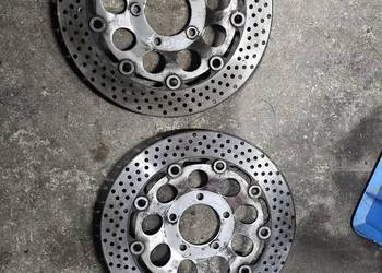 Suzuki GSX 600 f tarcza tarcze hamulcowe przód przednie gsx600 gsx600f 600f, używany na sprzedaż  Jelenia Góra