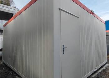 Używany, Podwójny kontener usługowy biurowy magazynowy mieszkalny 6x5m 27,40m2 na sprzedaż  Kłodzko