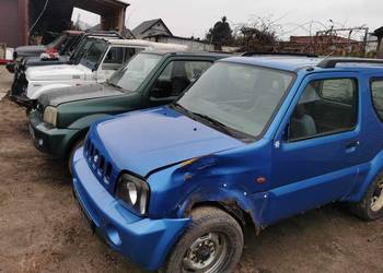 Suzuki Jimny 1.3i 1.5d -w ofercie wszystkie części na sprzedaż  Biskupice