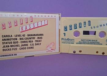 Polygram Records PROMO 1986 KASETA MAGNETOFONOWA Sweden na sprzedaż  Kraków