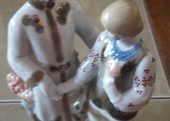 Figurka porcelanowa Kozak z dziewczyną  ZHK Połonne na sprzedaż  Janów Lubelski