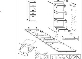 Montaż mebli z paczek. Kuchnia, salon itp BRW, Ikea, Bodzio, na sprzedaż  Opole