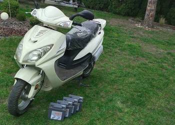 duży skuter elektryczny  48V 3KW SUPER AKUMULATORY na sprzedaż  Gniezno