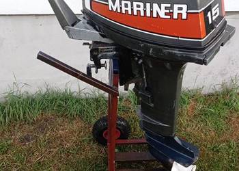 Używany, Silnik zaburtowy Yamaha Mariner 15 na sprzedaż  Tłuszcz