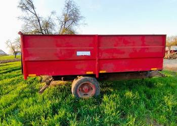 Przyczepa wywrotka jednoosiowa 10 ton na sprzedaż  Michów