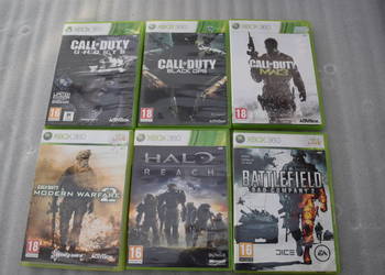 6 Gier Różnych ** XBOX 360*Oryginał Olsztyn Wysyłka na sprzedaż  Olsztyn