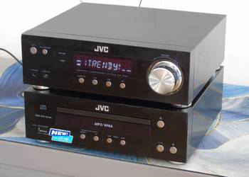 Używany, Zestaw audio z radiem CD USB mp3 JVC UX-TB30 sprawny. WYSYŁKA. na sprzedaż  Jasło