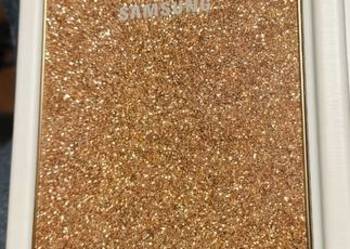 Samsung S6 EDGE+ glitter cover nowa oryginał tylna klapka Etui ochronne na sprzedaż  Gliwice