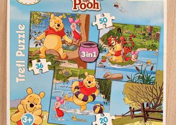 Trefl Puzzle Kubuś Puchatek Disney 3 w 1 na sprzedaż  Kraków