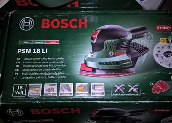 Szlifierka oscylacyjna akumulatorowa 18V Bosch, nowa na sprzedaż  Nowy Dwór Mazowiecki