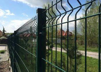 Panele ogrodzeniowe siatka ogrodzenie cynk+ral montaż na sprzedaż  Górno