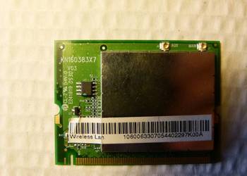 Karta Wi-Fi PCI do laptopa sprawna stary typ na sprzedaż  Zamość