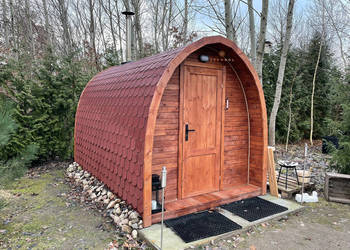 sauna ogrodowa, sauna, sauna owalna, igloo, sauna Ren, na sprzedaż  Częstochowa