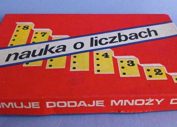 PRL GRA  Nauka o liczbach 1985 - super stan, używany na sprzedaż  Kraków