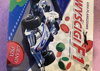 F1 Gra planszowa WYŚCIGI BOLIDÓW F1, używany na sprzedaż  Zielonka