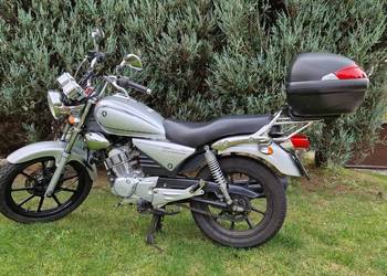 Yamaha YBR 125 Custom - wtrysk, kufer, kat. B na sprzedaż  Ozorków