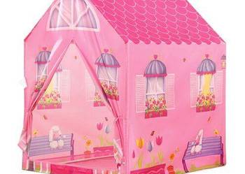 Namiot namiocik różowy pałac domek dla dzieci IPLAY na sprzedaż  Bielsk Podlaski