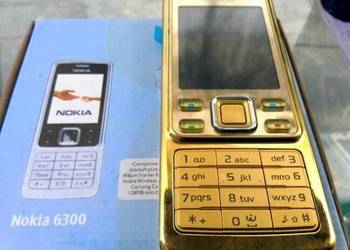 NOWA Nokia 6300 Złota/GOLD Komplet Bez SIMlocka, używany na sprzedaż  Międzyrzec Podlaski
